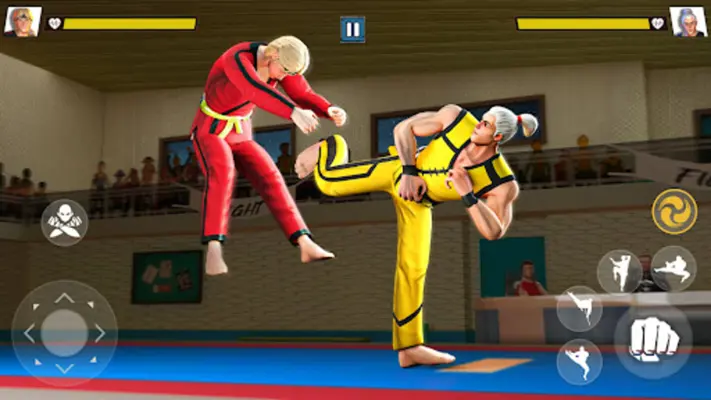 Karate Fighting Kung Fu Game android App screenshot 0